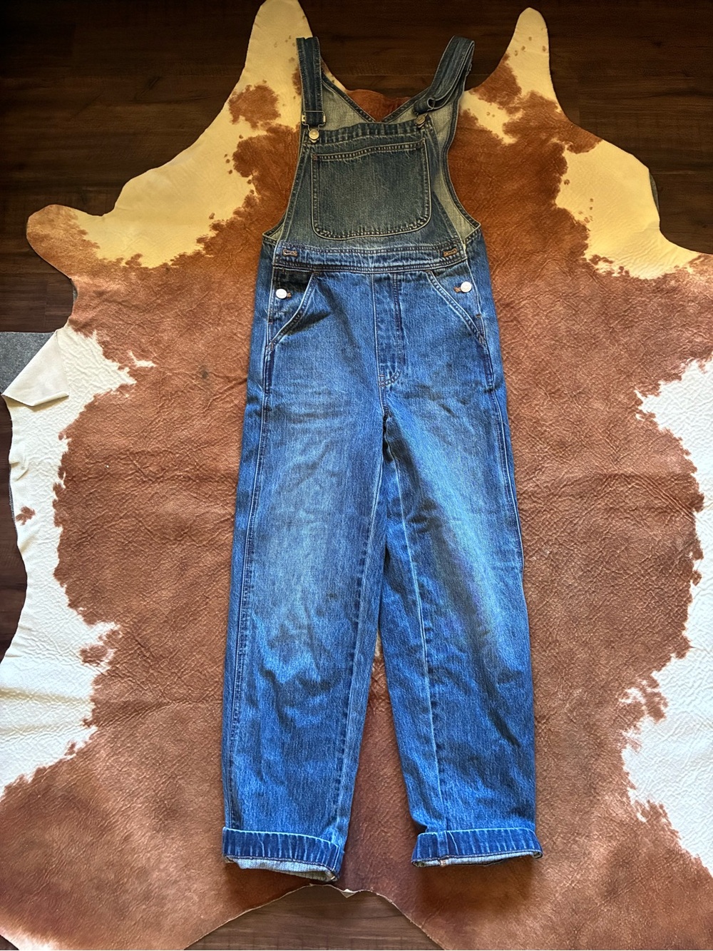Madewell Blue Denim Women's Overalls Jumpsuit